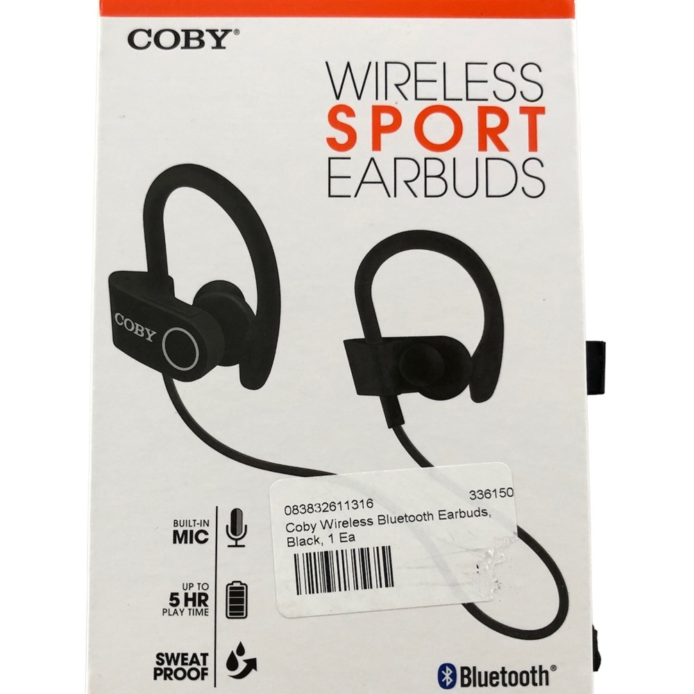 🆕 Coby Wireless Sport Bluetooth Earbuds